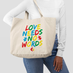 Love Needs No Words V1 - Κέντρο Παιδιού & Εφήβου (Τσάντα Αγοράς) Love Needs No Words V1 - Κέντρο Παιδιού & Εφήβου (Τσάντα Αγοράς)